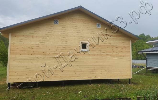 4 Каркасно-щитовой 8.5х8.0м, 68 М², Тульская область, Ефремовский район, деревня Лубянка. (11)